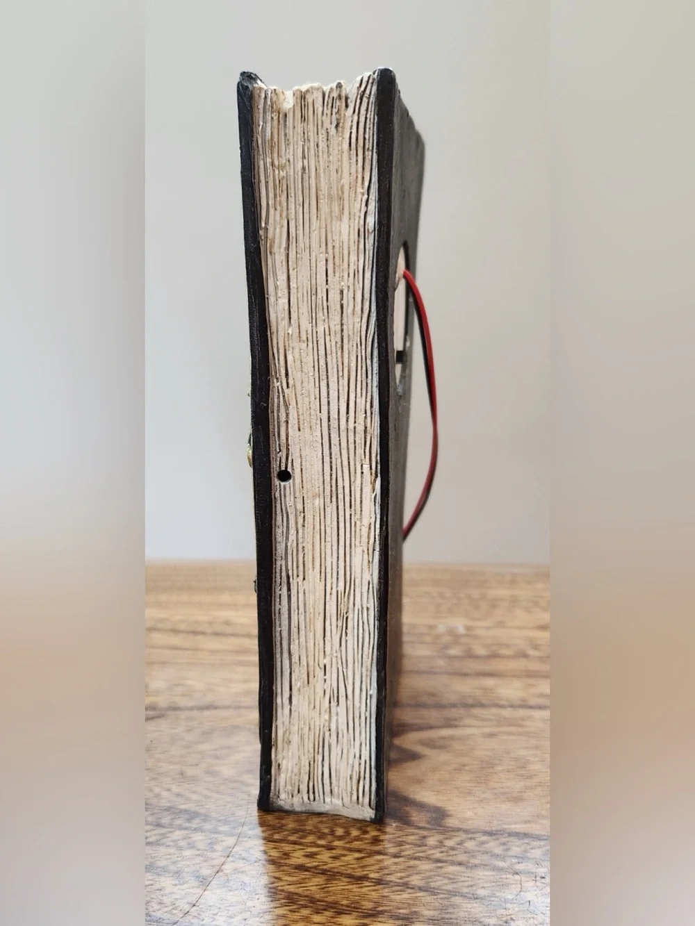 Halloween Cursed Spell Book w/ Raven Light Up Decor-Unique Fake Book Prop